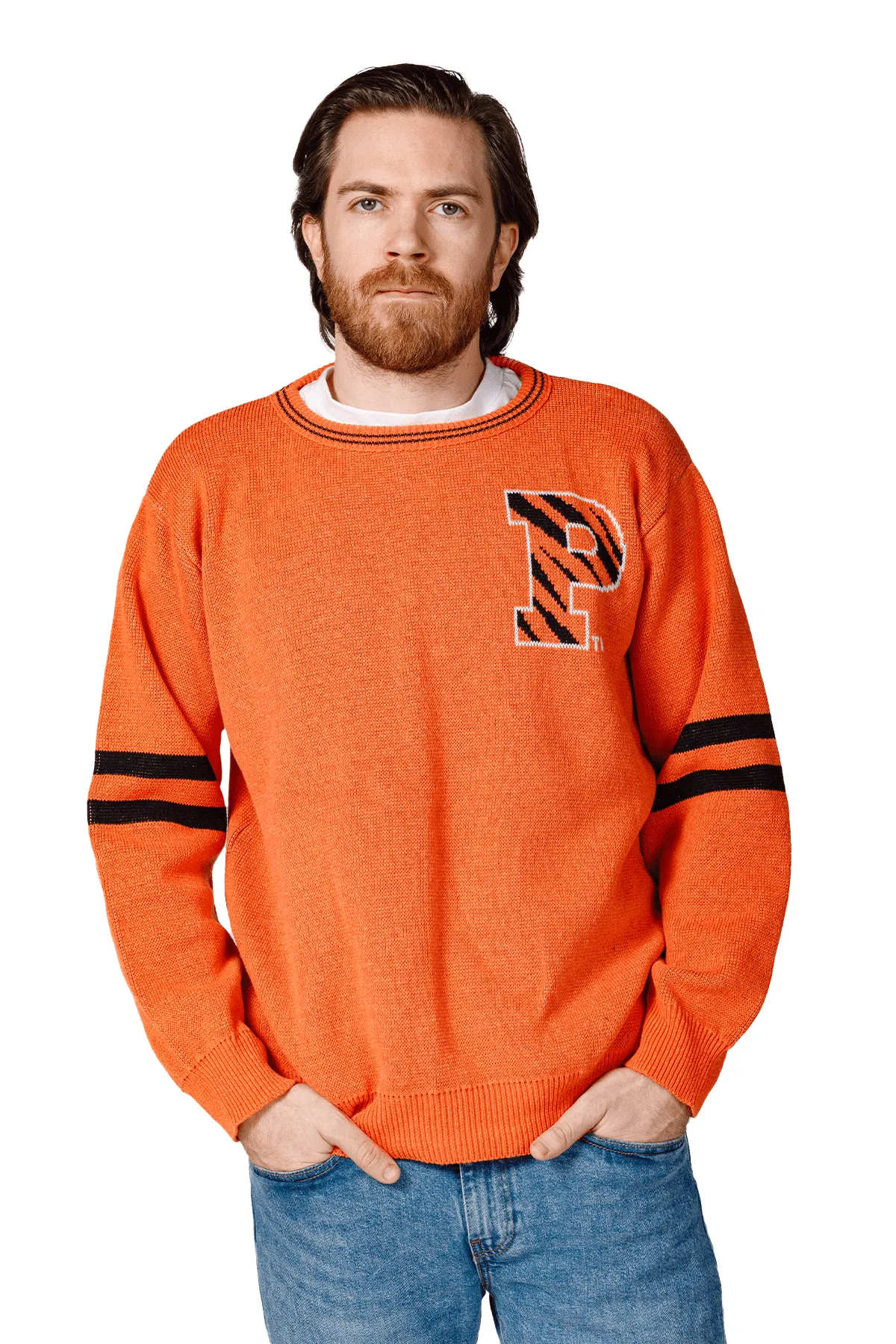 Soft Lining Trendy Style PRINCETON UNISEX KNIT CREW MO