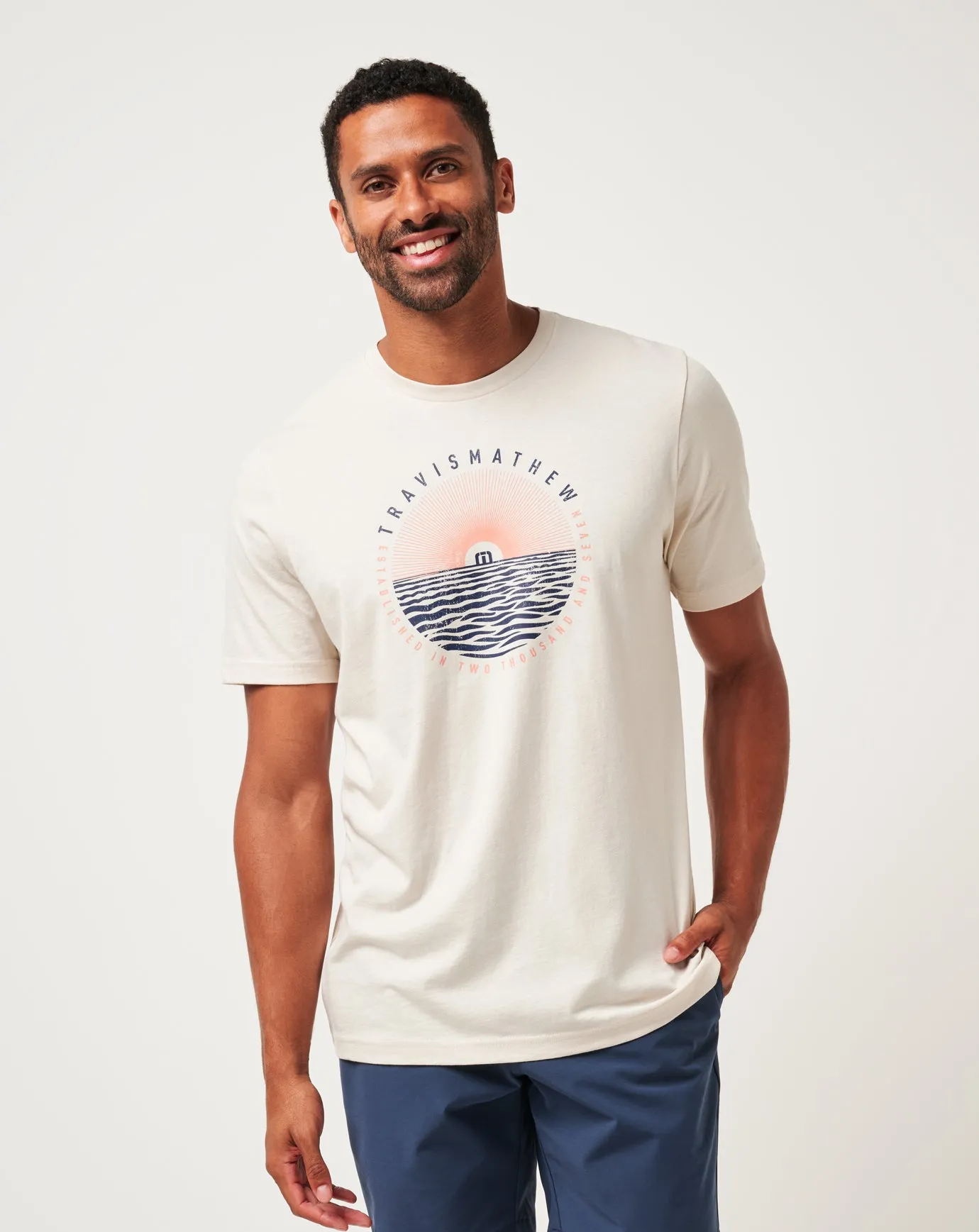Ultra Soft Blended Textile Comfy Layering Beach Cities Tee