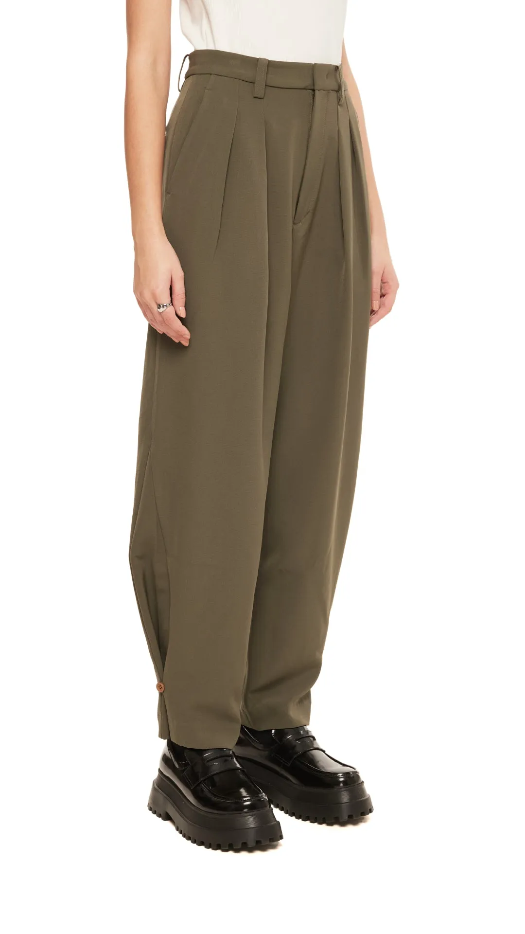 AdjustableWaistband Balloon Pants