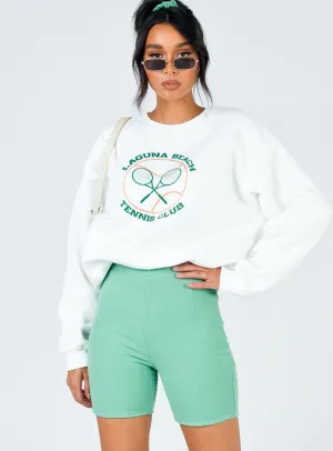 Laguna Beach Bike Shorts Green Clean Cut Craft Core