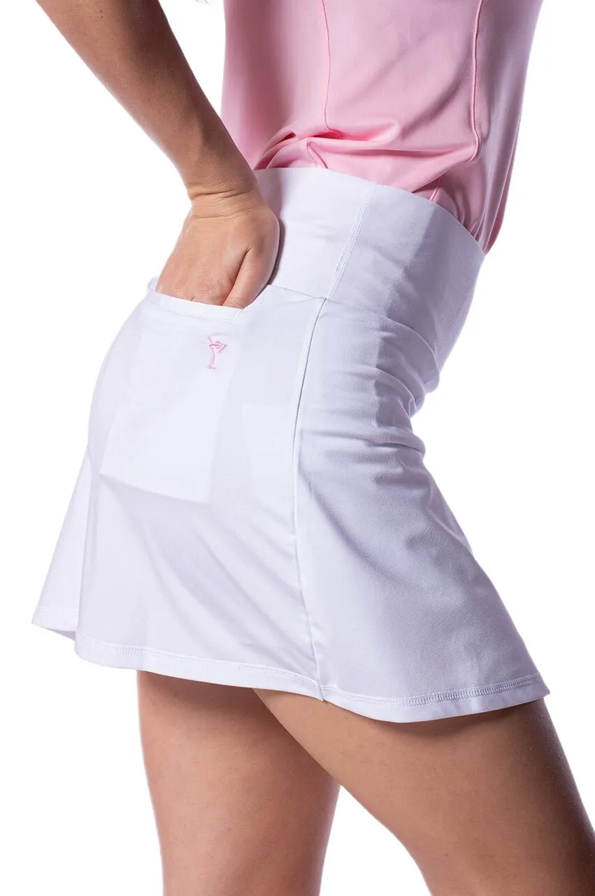 Saturated Hue Unwind Skort