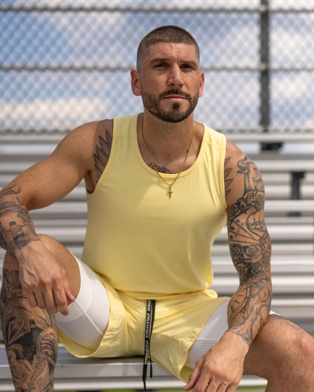 Anti - rust Low Profile Seam Build [CORE] Training Tank -  Pannacotta