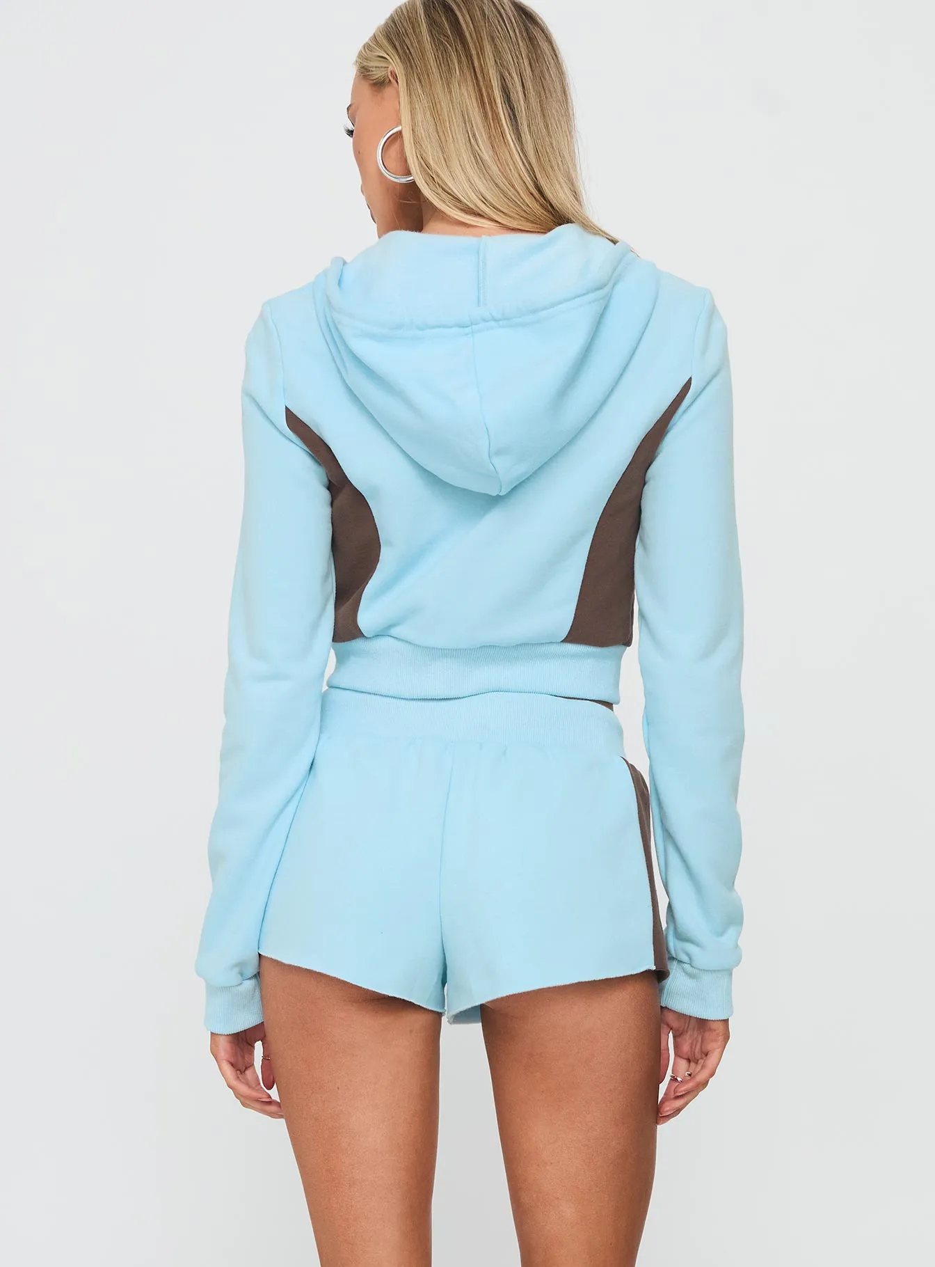 Reuse Mode Car Cool Notable Drawstring Micro Shorts Blue