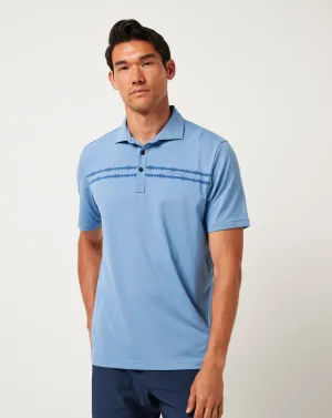Work Appropriate Sunbeam Chest Stripe Polo