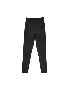 [CORE] Immerse Leggings 7/8 - Black Seamless Design Weekend Trip Winter Sports Shape Retain