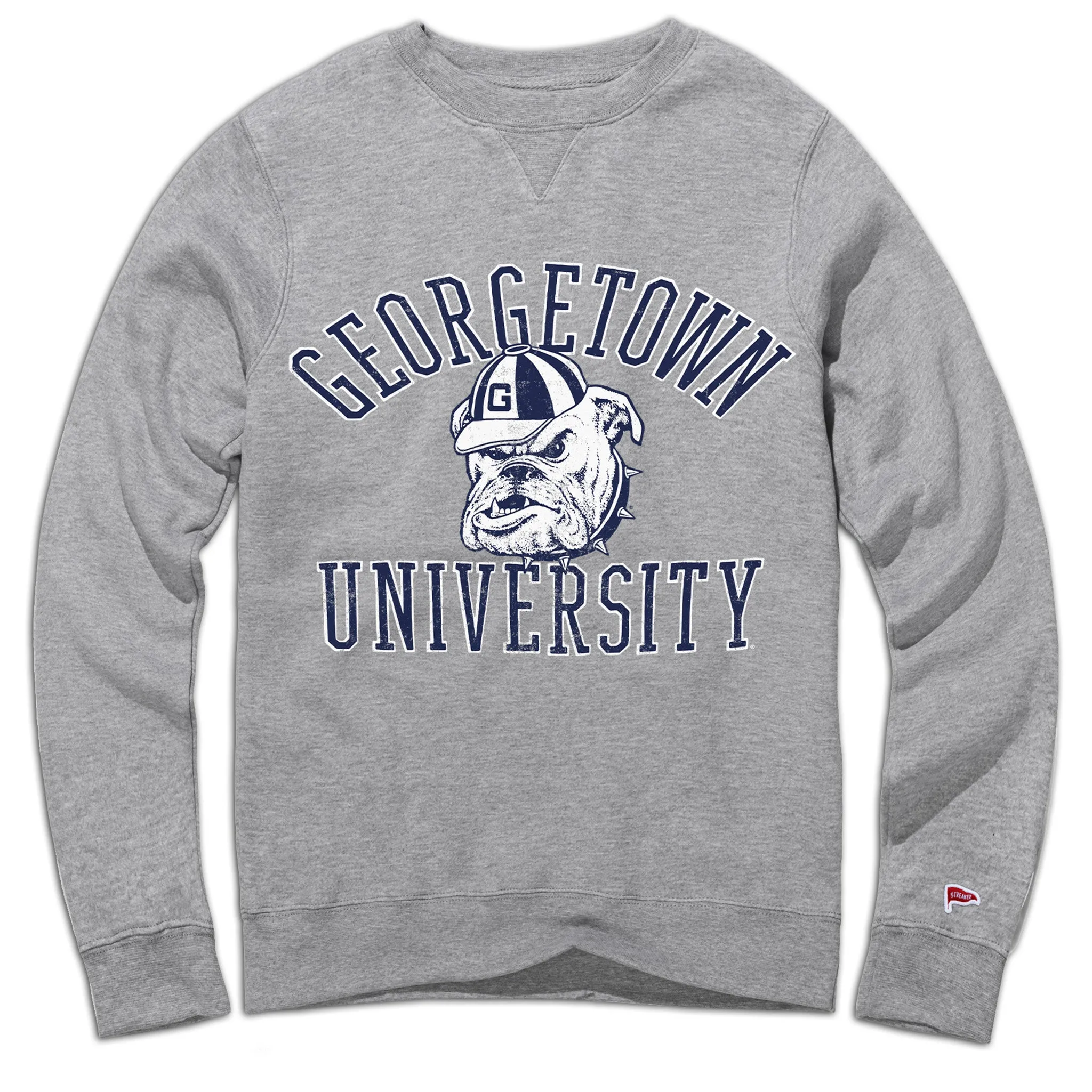 Georgetown Vintage Campus Crewneck Sweatshirt Stylish Accessory