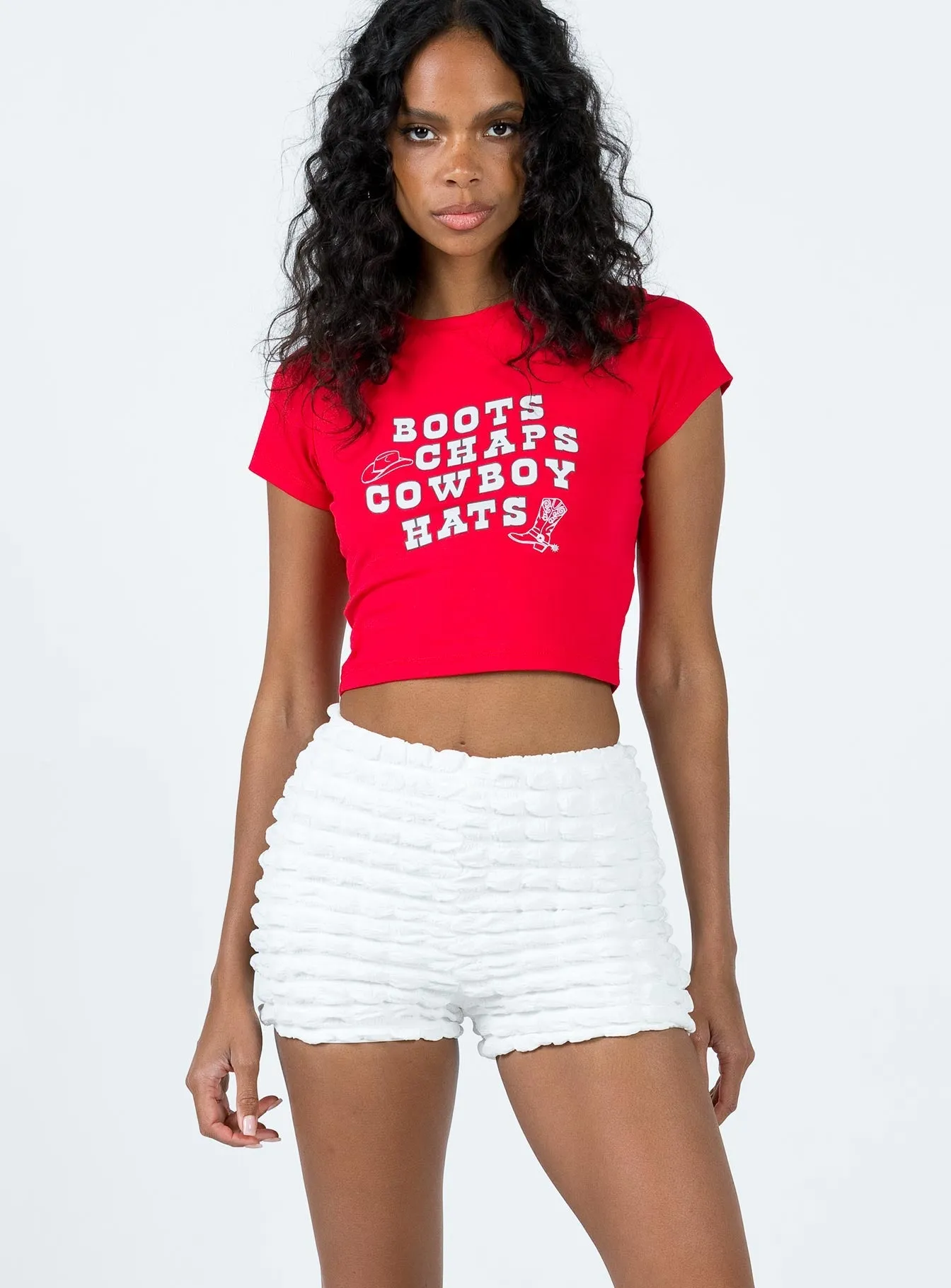 Alaric Shorts White Hot Core
