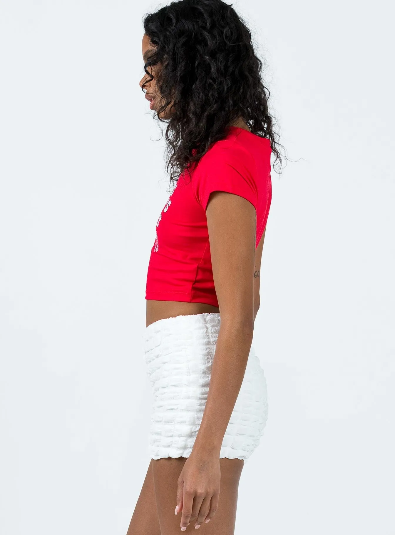 Alaric Shorts White Retro cool