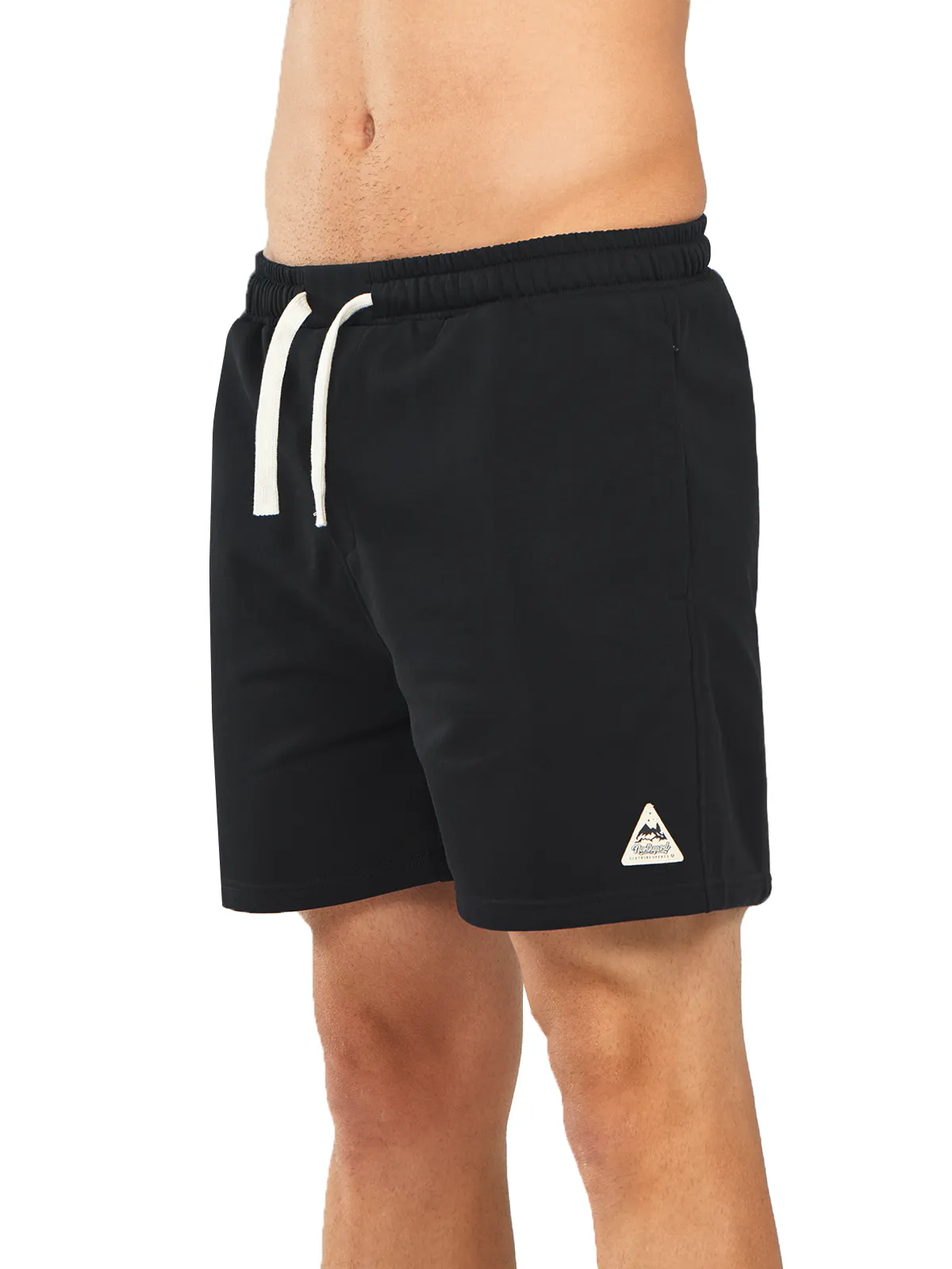 Men's Cotton 5 inch Lounge Sweat Shorts with Pockets for Work Running easy-care item Moisture Wicking Finish