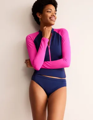 Sand Resistant Outer Layer Santorini Bikini Bottoms-French Navy