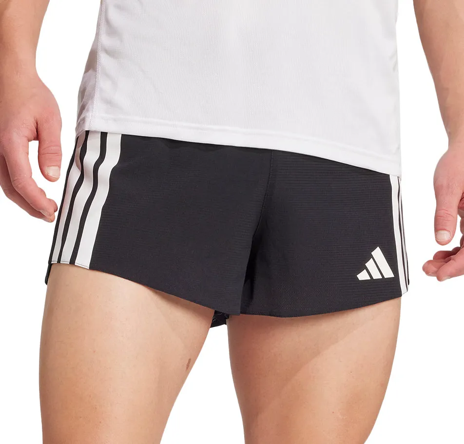 adidas Adizero Gel Pocket 3 Inch Mens Running Shorts - Black beach volleyball gear