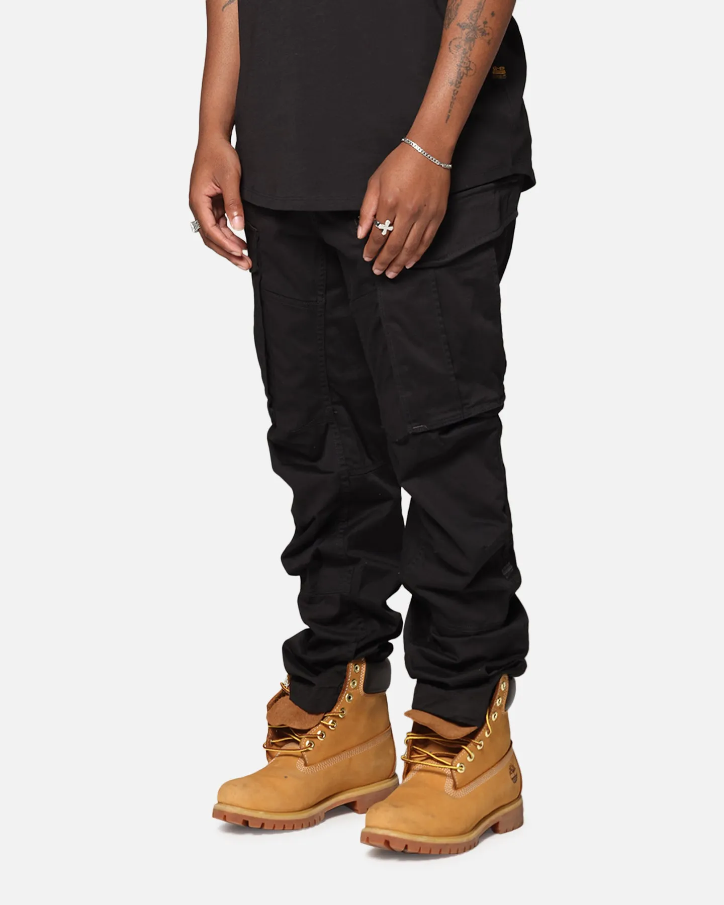 G-Star Rovic Zip 3D Tapered Jeans Black Loose Smooth Shopping Day Trend Setter Smart Casual Classic Wear