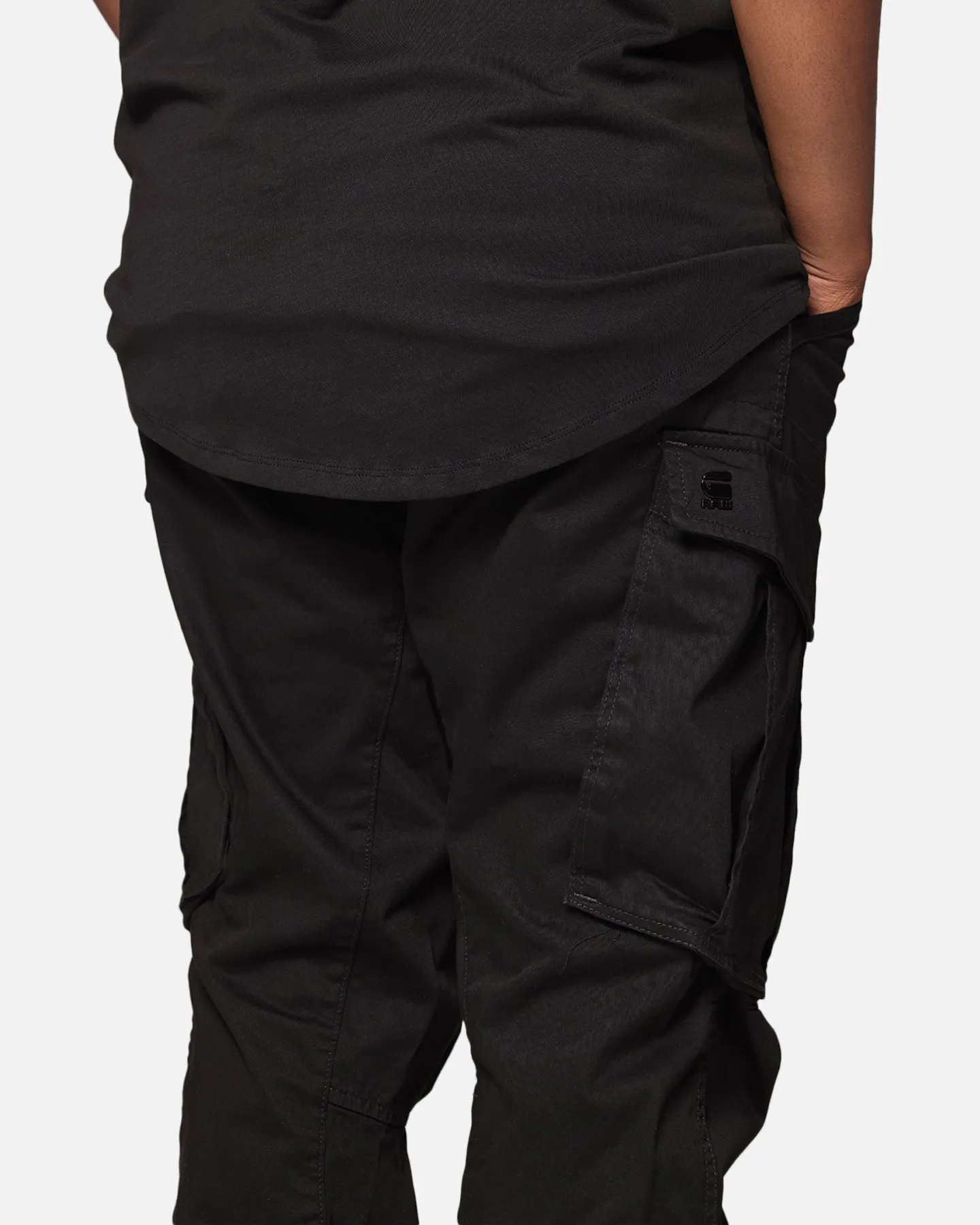 G-Star Rovic Zip 3D Tapered Jeans Black Flexible Design Relaxed Style