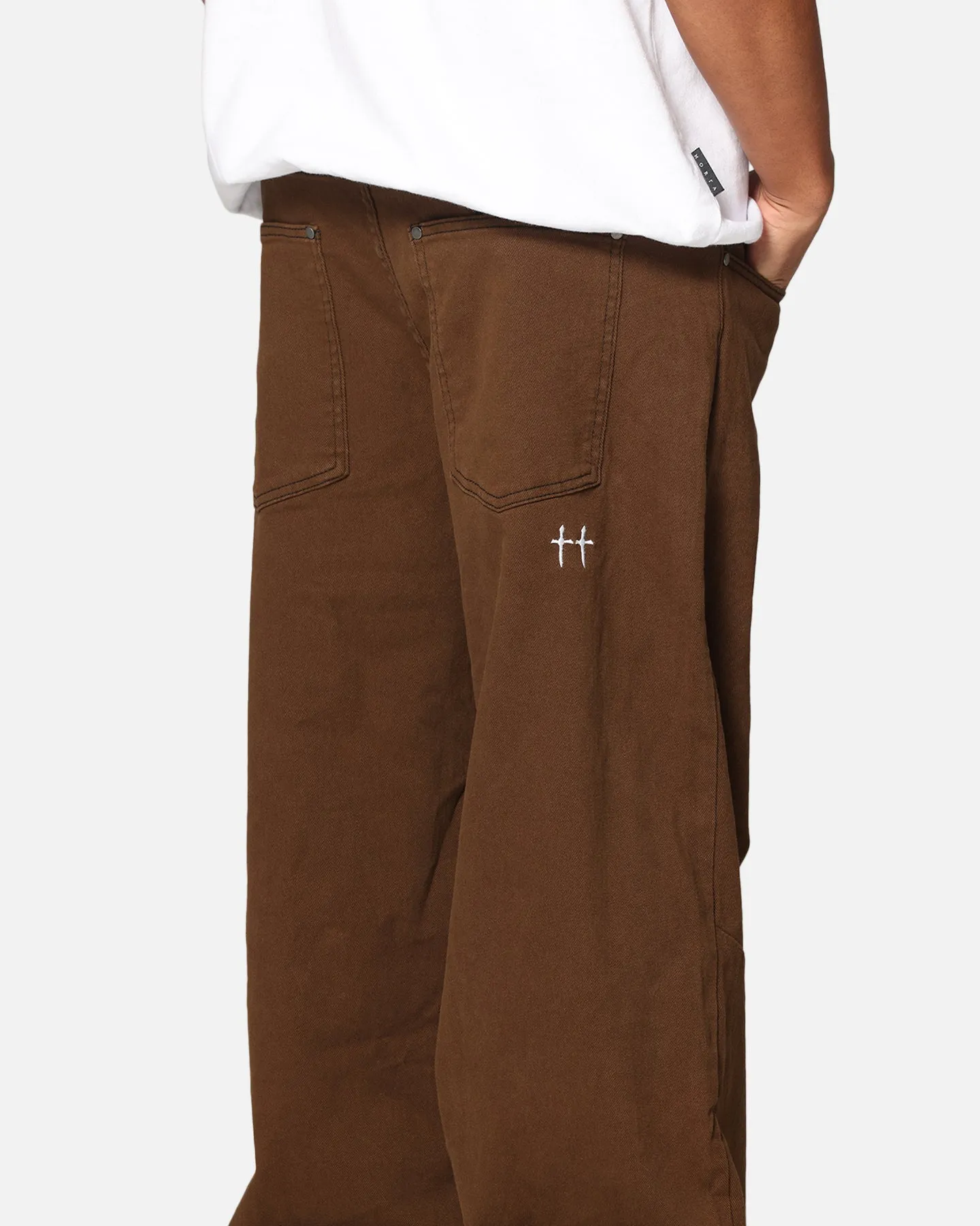 Saint Morta Amplus Jeans Vintage Brown Clean Fashion