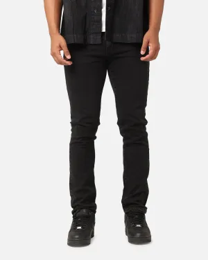 Saint Morta Tapered Denim Jeans Washed Black Street Ready