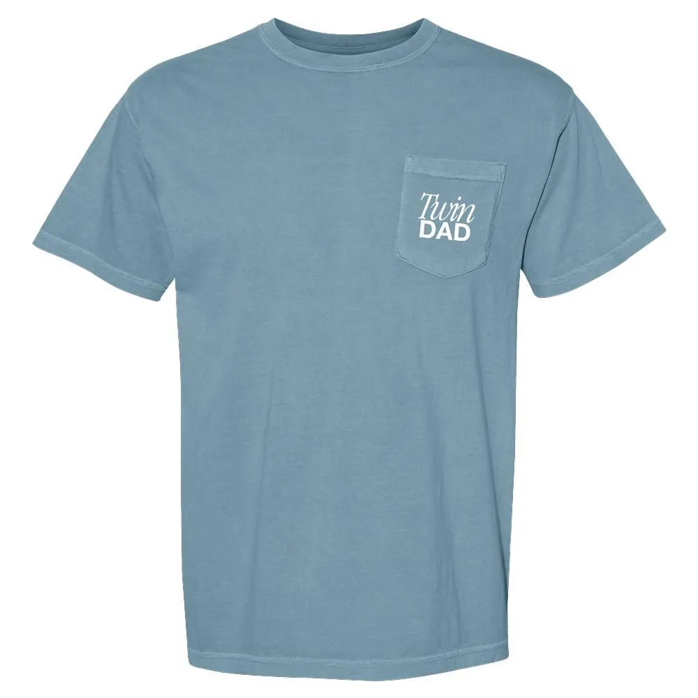 Stylish Essential Twin Dad Pocket Tee