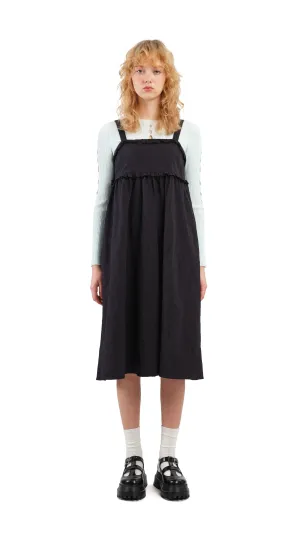 Textural Tiered Dress DoubleLayered Cool Glow