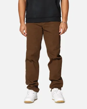 Saint Morta Psykhe Jeans Vintage Brown Trendy High Quality