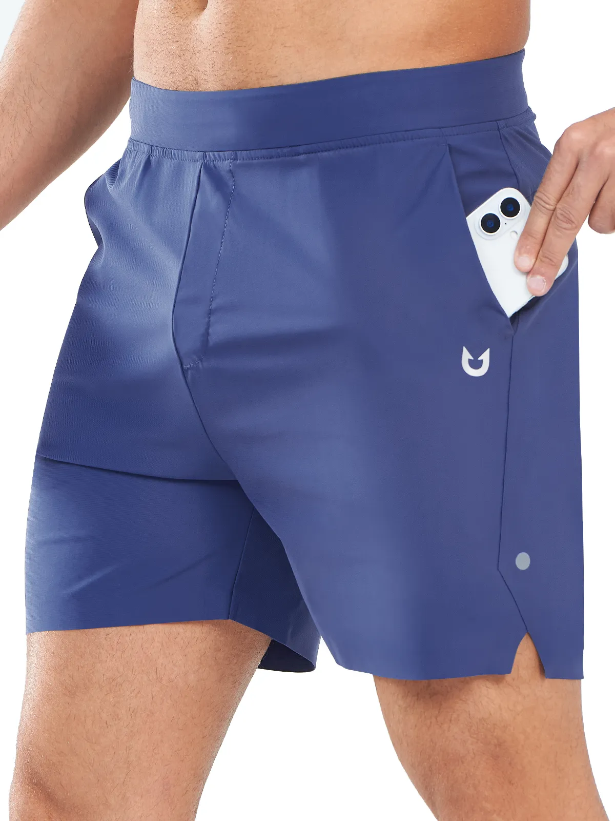 Tennis wear Men's Running Workout 5" Shorts Tennis Training Quick Dry with Pocket