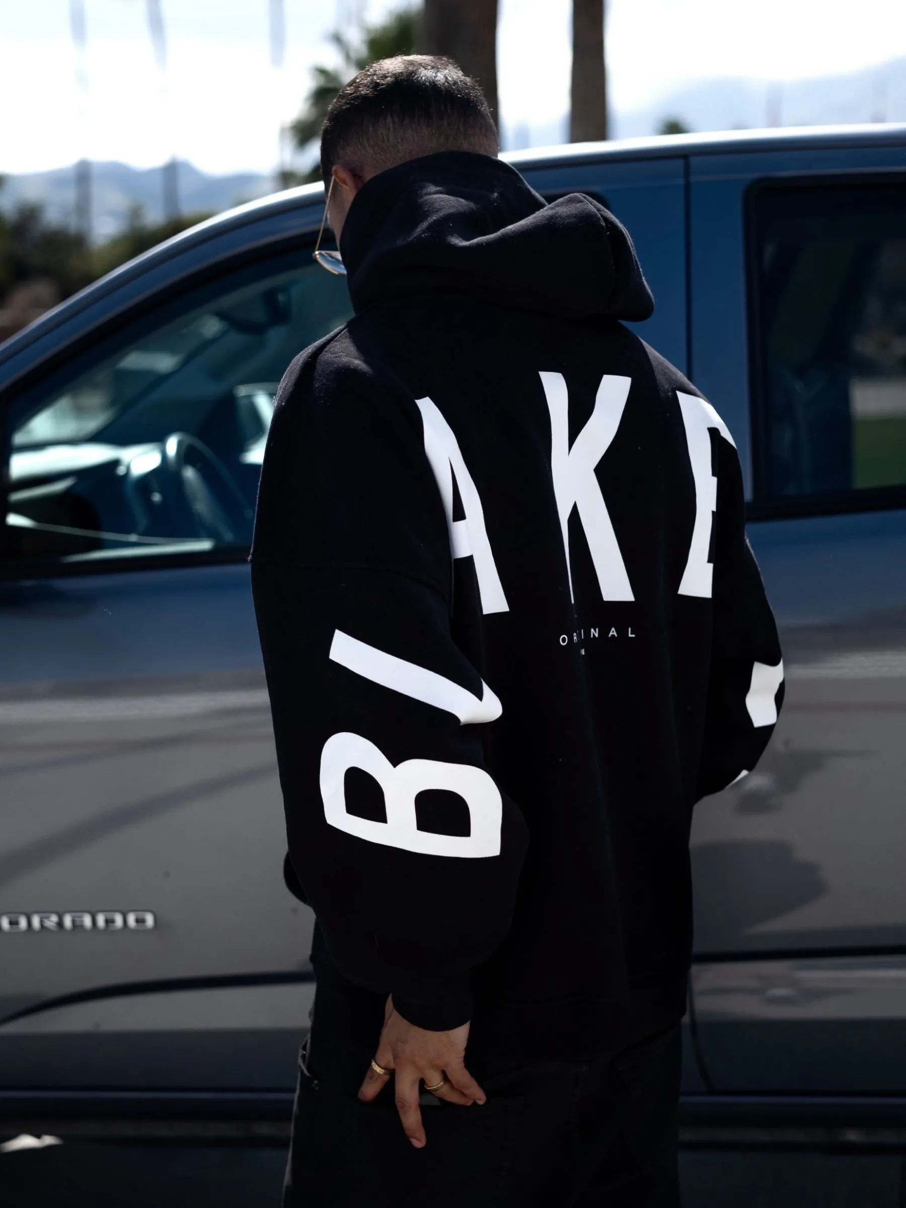 Rugged Build Rain Wear Idris Oversized Hoodie - Black