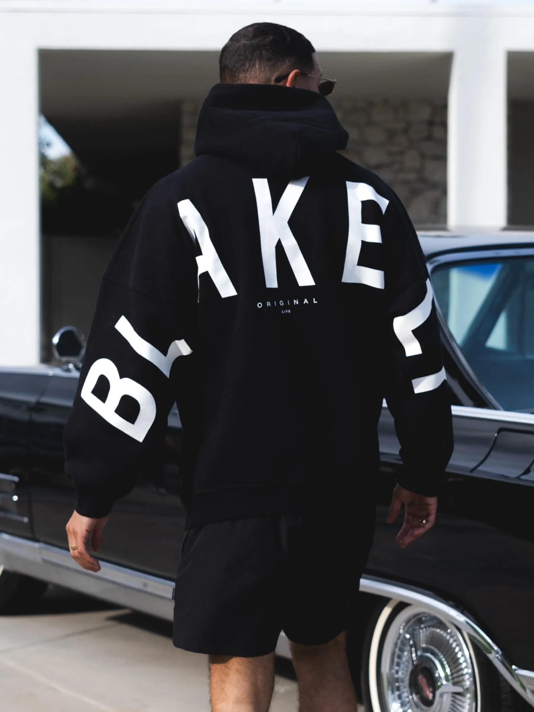 Idris Oversized Hoodie - Black Odor Resistant Technology Sport Mode