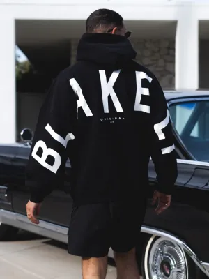 Idris Oversized Hoodie - Black Odor Resistant Technology Sport Mode