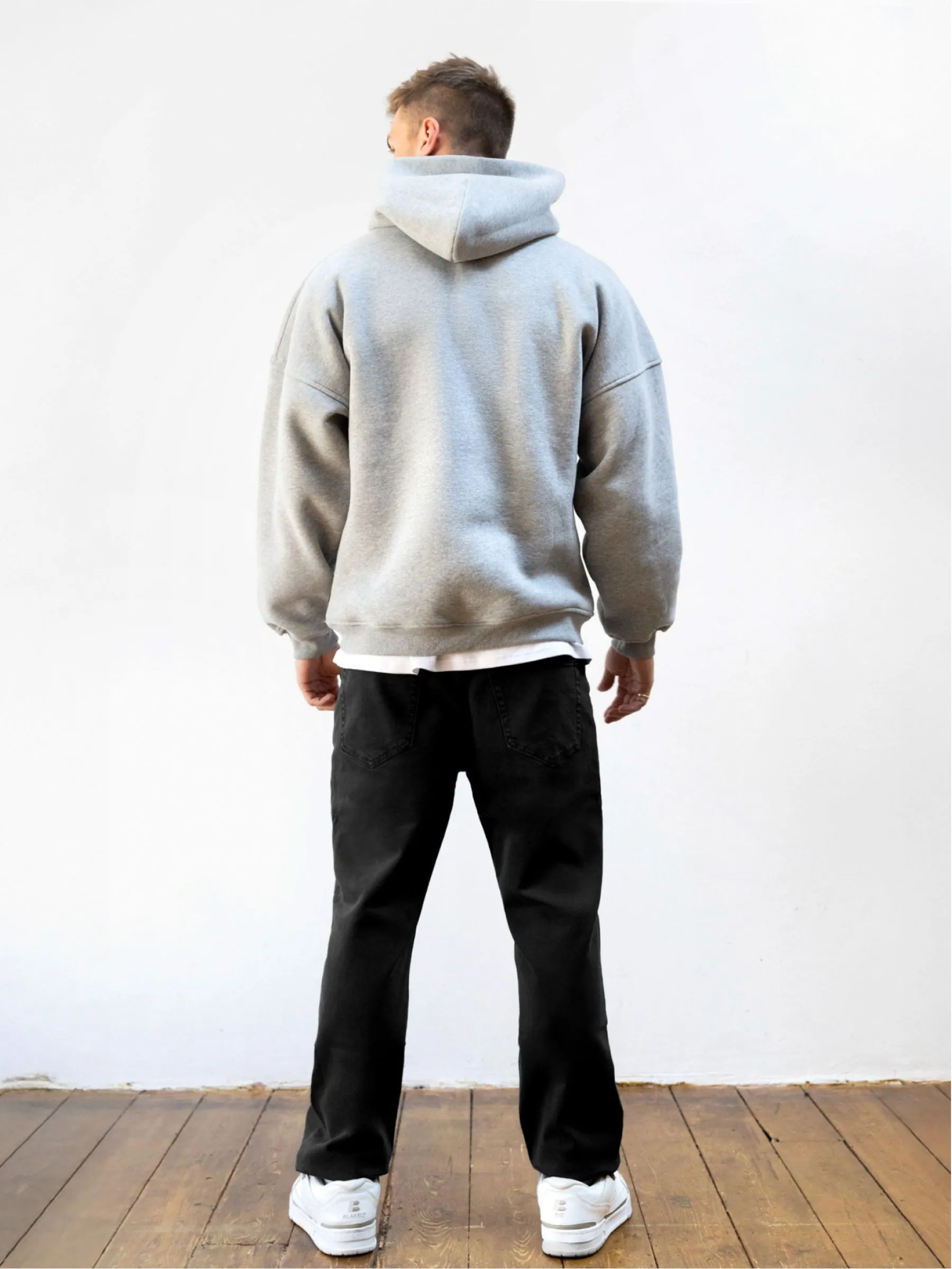Fashion Day Studio Relaxed Hoodie - Marl Grey