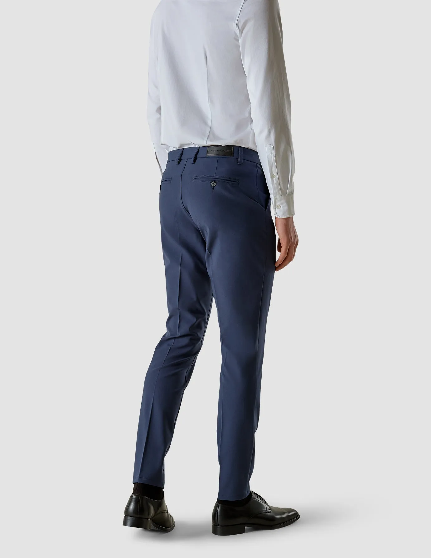 Essential Suit Pants Regular Marine Blue ErgonomicStitching Hidden pockets