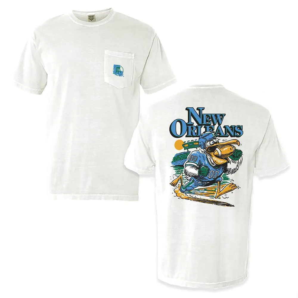 New Orleans Football Pocket Tee Beach Wear