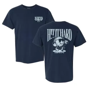 Hit It Hard Character Tee Versatile Wear