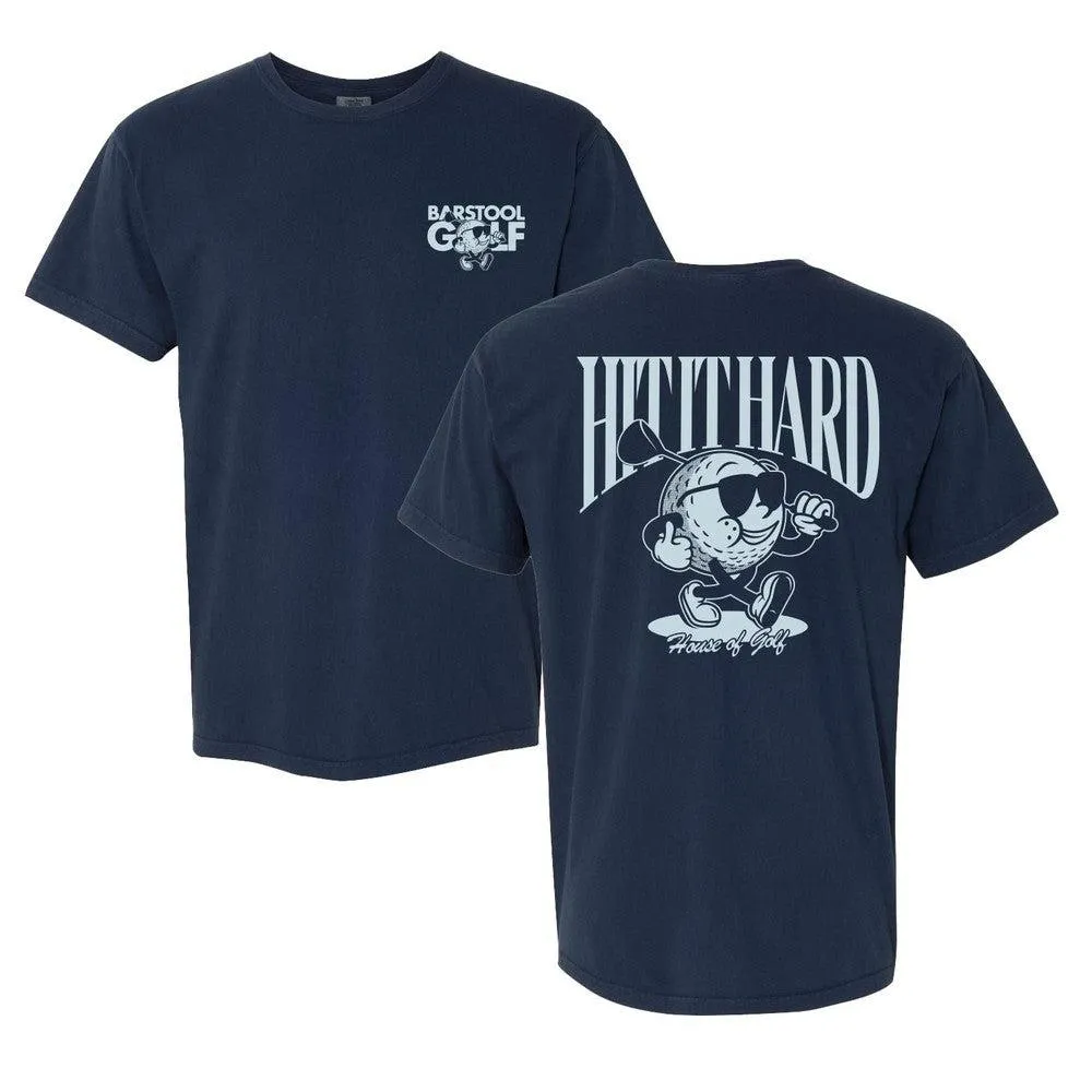 Hit It Hard Character Tee Versatile Wear