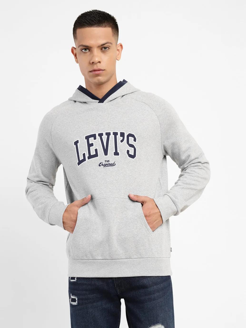 Men's Brand Logo Hooded Sweatshirt sophisticated appearance Sport Night