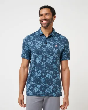 Featherweight Poolside Paradise Polo Work Appropriate Striped Design