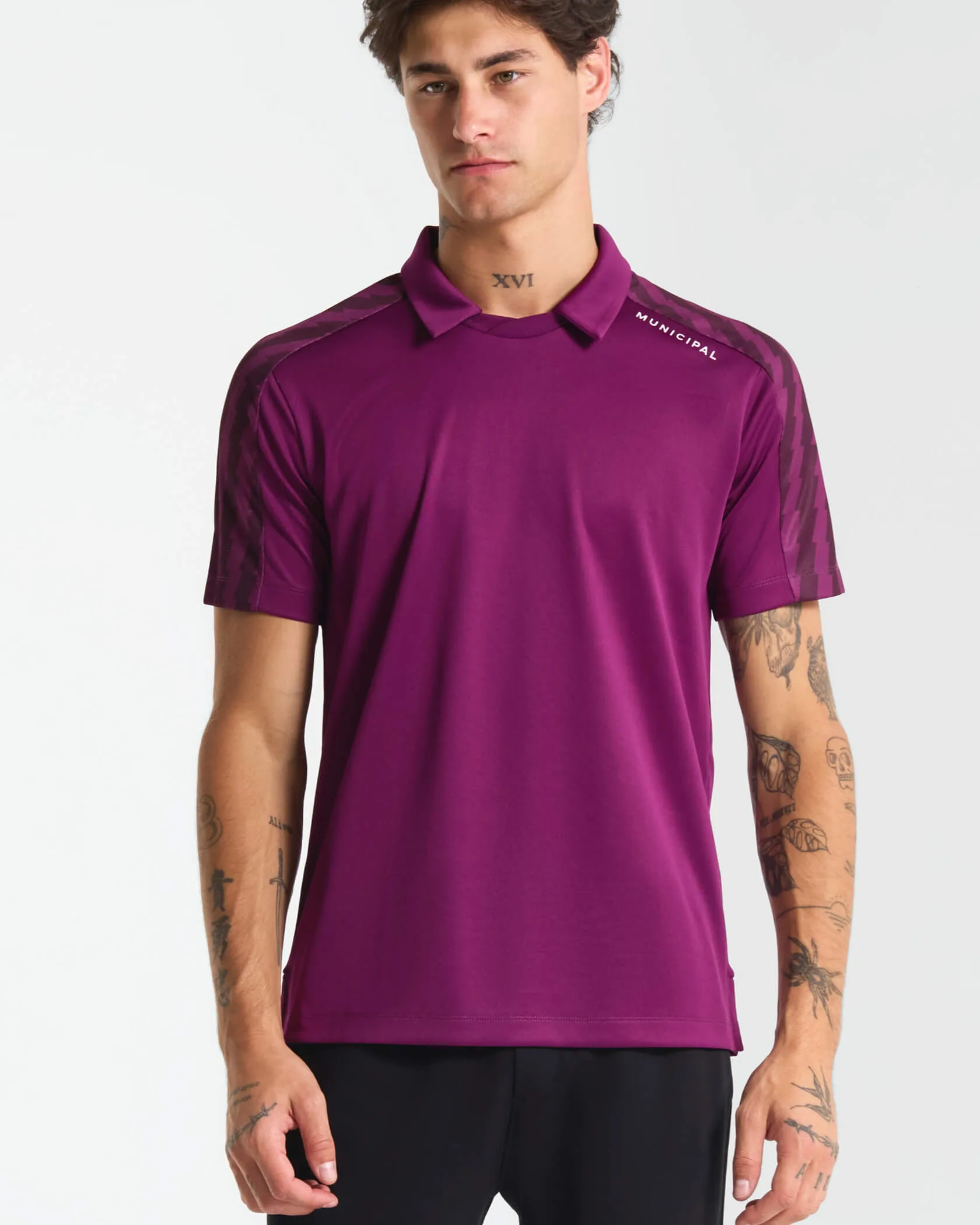 Trendy Casual Sportcross Crew Polo