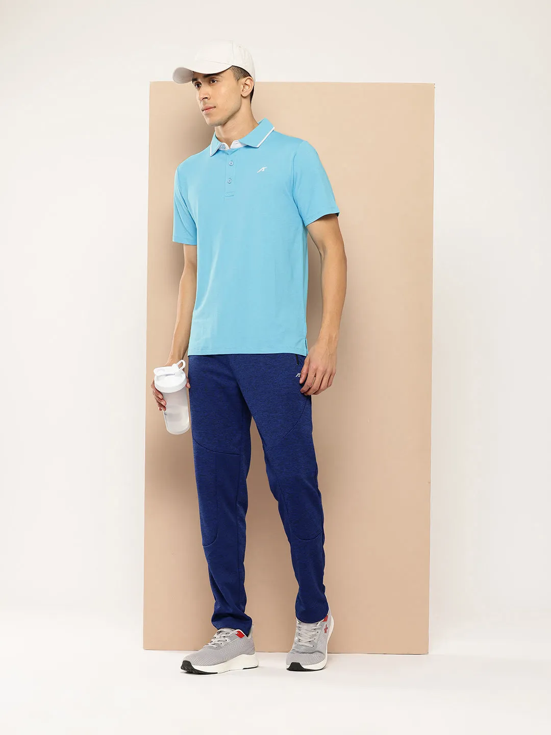 Golf Polo Compact Knit Structure Lightweight Knit Material