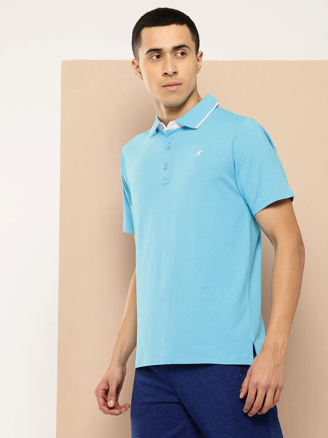 Tapered Armhole Design Premium Cotton Golf Polo