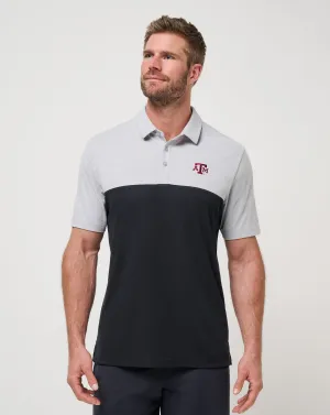 Quick Dry Material Relaxed Collar Texas A&M Drop Back Polo