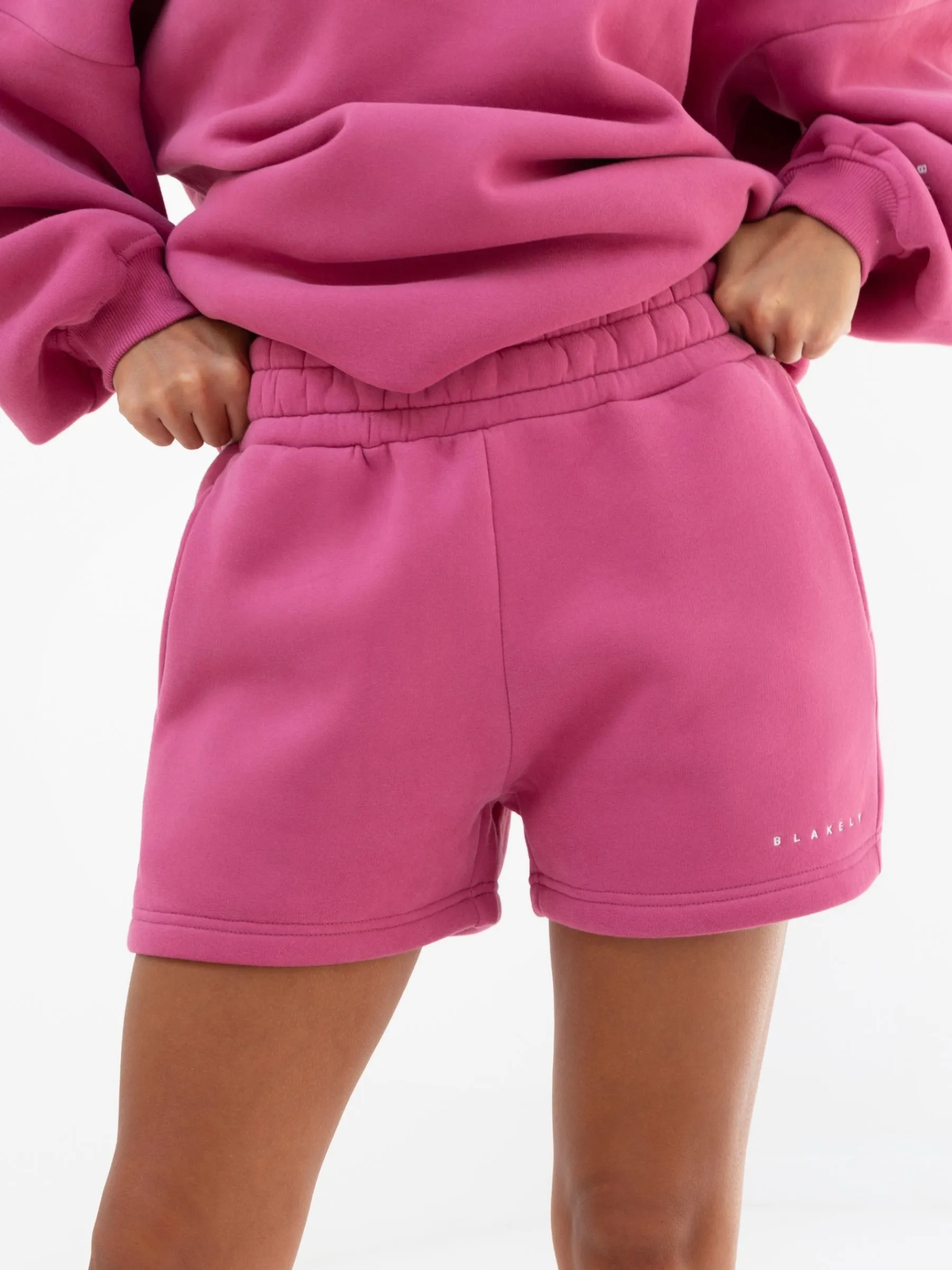 Isabel Jogger Shorts - Hot Pink martial arts gear