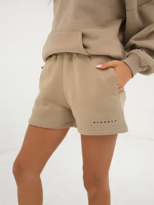 Isabel Jogger Shorts - Tan Christmas gift garden work