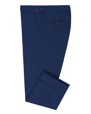 Flexible Knee Articulation StaticDissipative Drago: Super 130s Blue Birdseye
