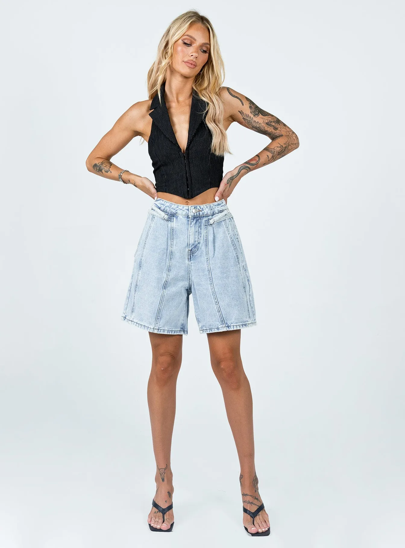 Theodisa Denim Shorts UniversalFit