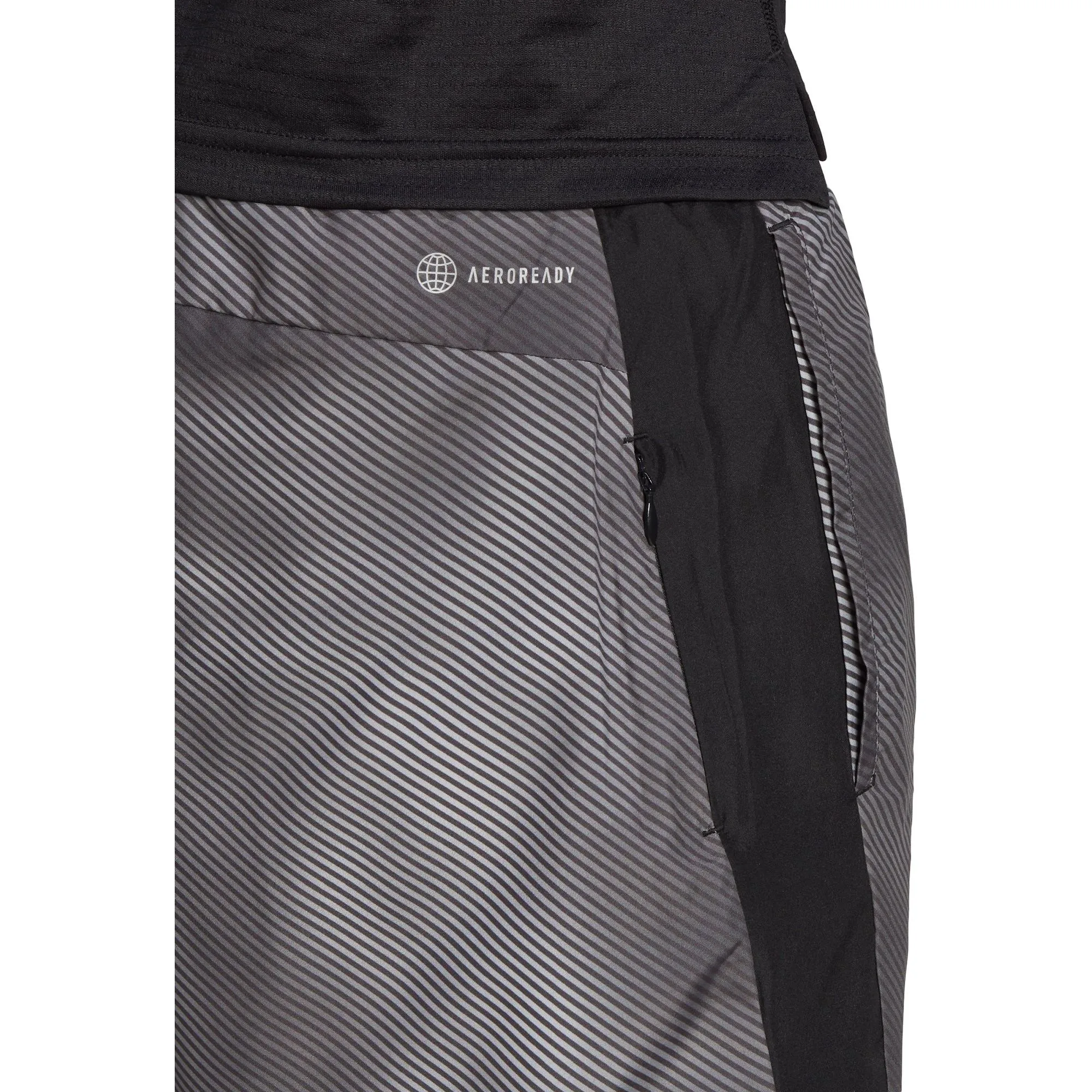 Adjustable Drawcord Everyday Ready adidas Own The Run 9 Inch Mens Running Shorts - Grey