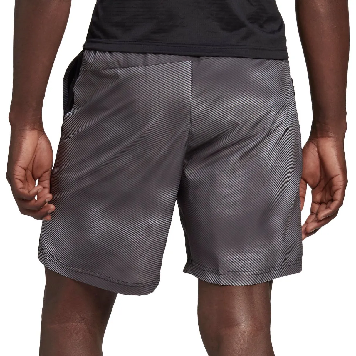 adidas Own The Run 9 Inch Mens Running Shorts - Grey Multi Directional Flex