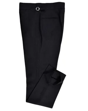 Reda: Charcoal Grey Birdseye Zipper Closure QuickDryTech