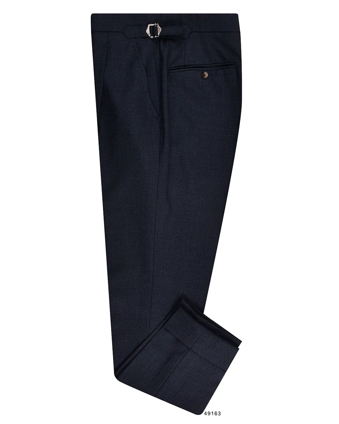 VBC - 4 Ply Tropical Wool: Dark Indigo Dress Pant Comfort Wear ExpandableSidePanels