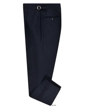 VBC - 4 Ply Tropical Wool: Dark Indigo Dress Pant Anti Snag Threading