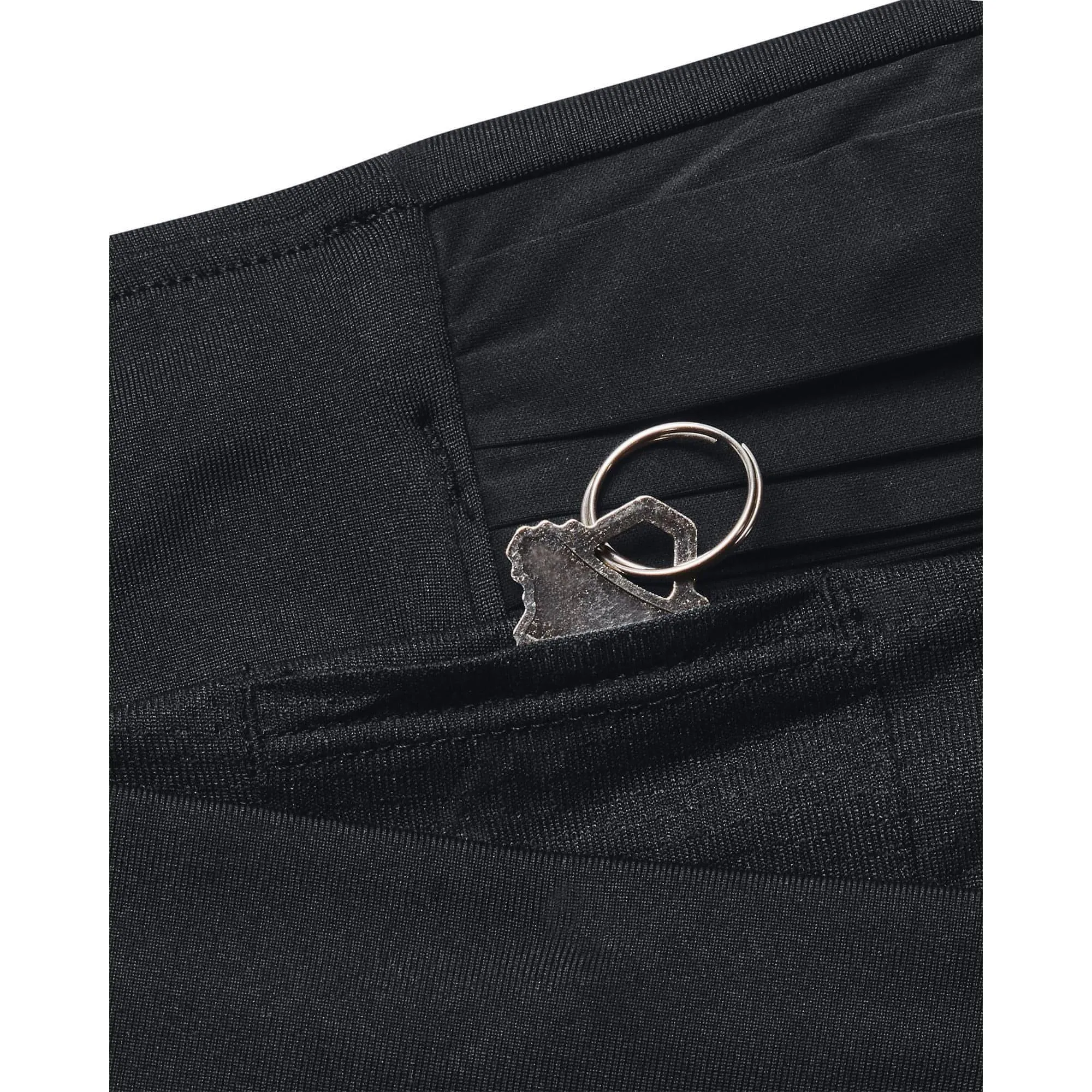 Flex Waist System water sports use Under Armour Launch Elite 5 Inch Mens Running Shorts - Black