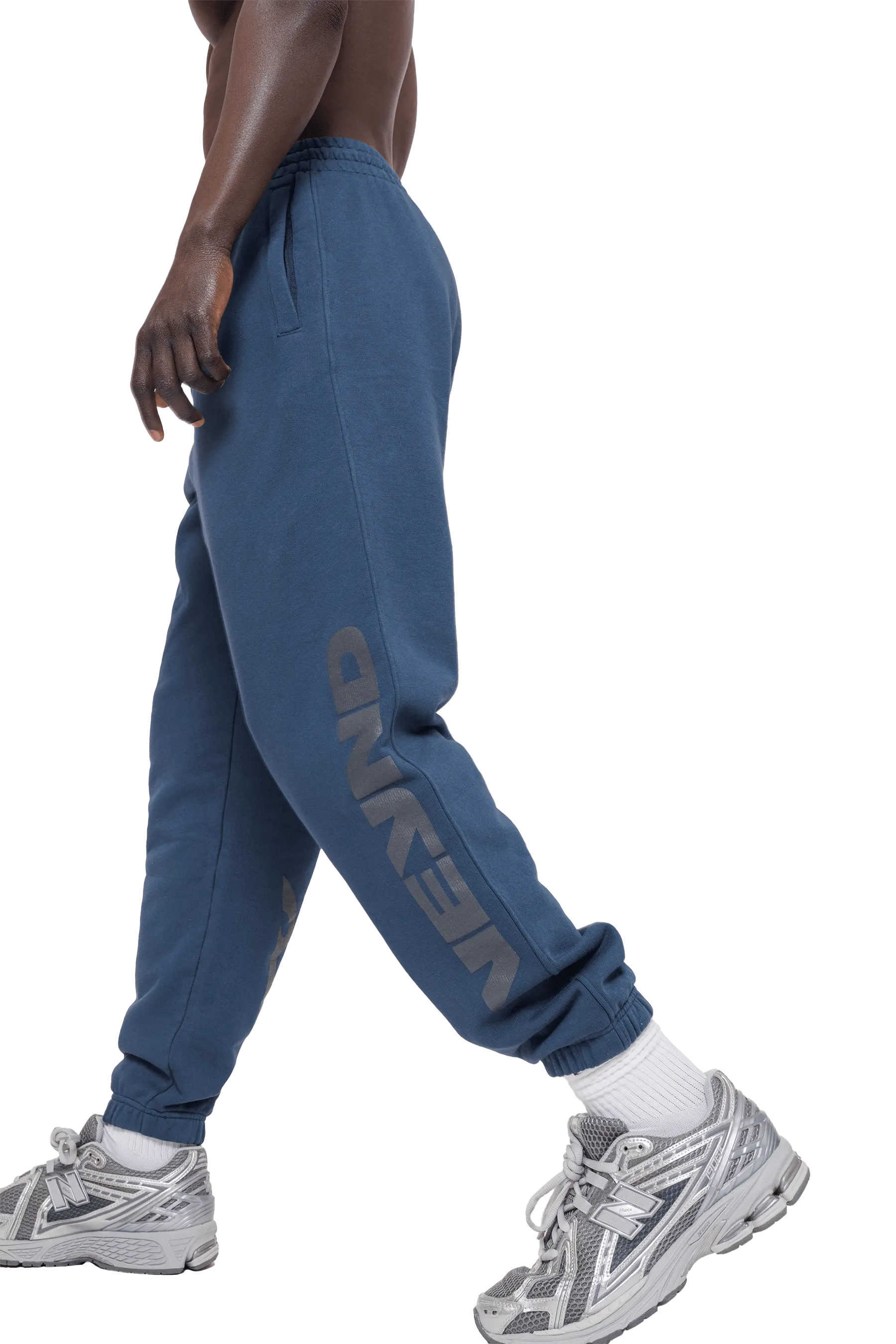 JOGGERS CROSS GRAPHIC - NAVY DoubleLayeredFabric WrinkleFreeFabric
