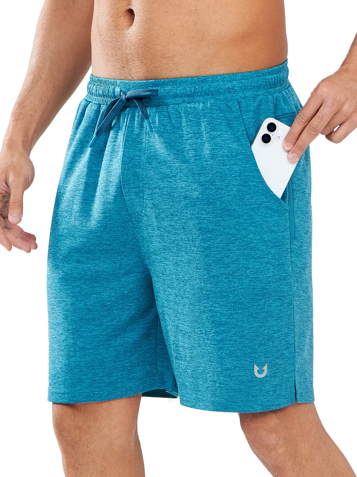 Stain-Resistant Running Gear Men's Gym Workout 7 inch Mesh Shorts Quick Dry for Tennis Pickball Run