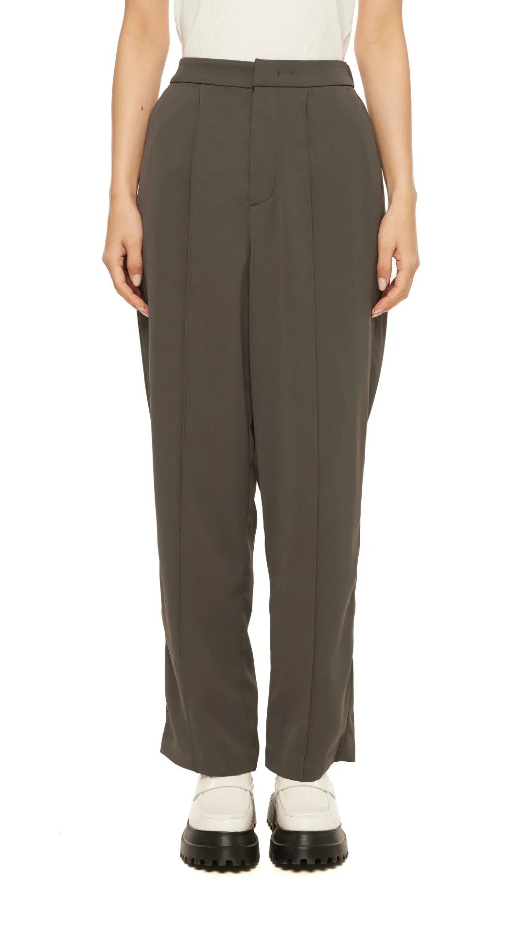 2 In 1 Straight Pants yoga mode